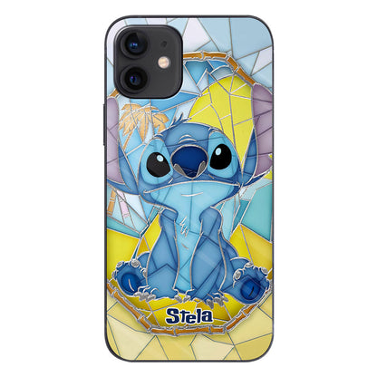 Stained Glass Hawaii - Personalized Ohana Phone case