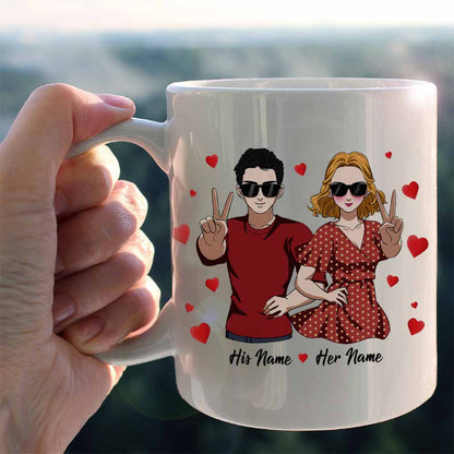 Pain In That - Personalized Couple Mug