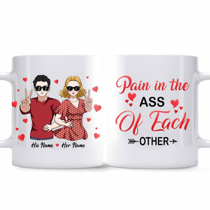 Pain In That - Personalized Couple Mug