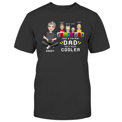 Gamer Dad - Personalized Video Game T-shirt and Hoodie