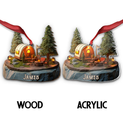 Camp Life - Personalized Camping Ornament