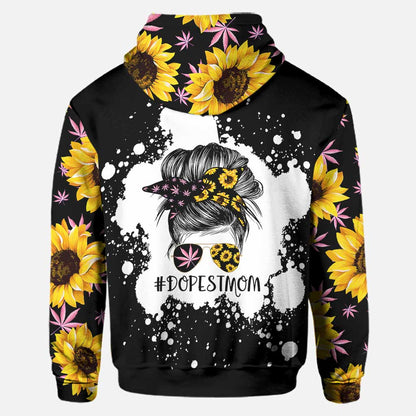 Dopest Mom - Personalized Weed Hoodie and Leggings