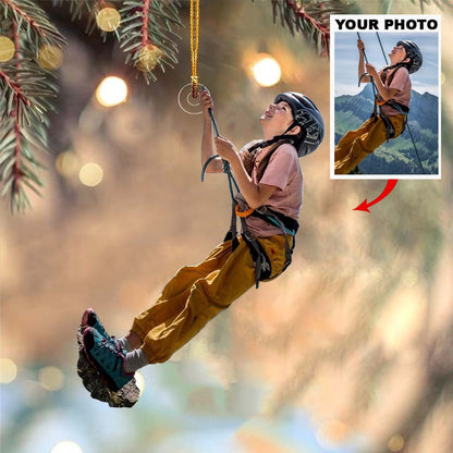 Any Photo Cut Out Ornament - Personalized Custom Shaped Ornament