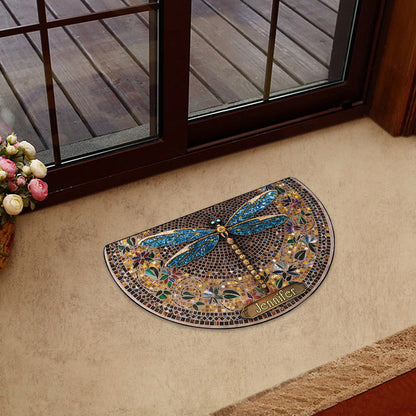 Welcome To The House Of A Gardener - Personalized Gardening Shaped Doormat