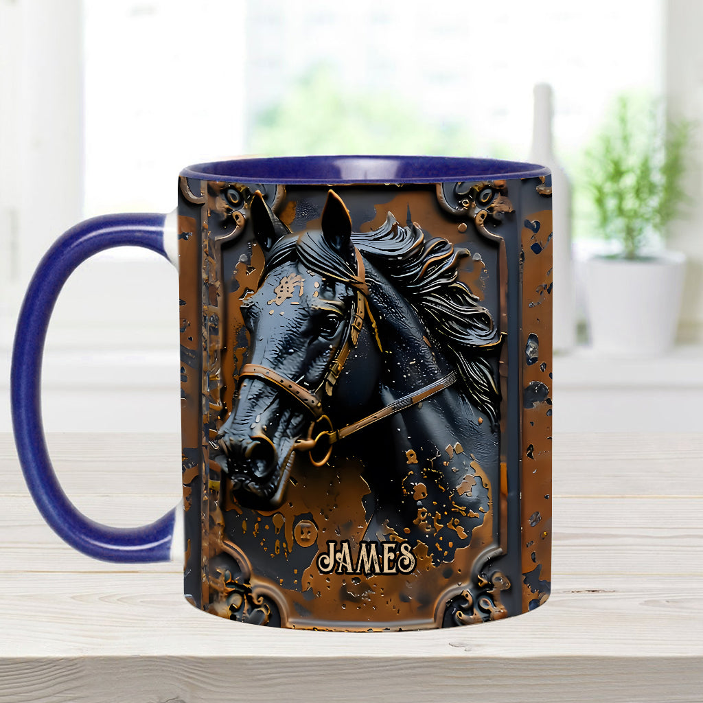 Beautiful Horse - Personalized Horse Accent Mug
