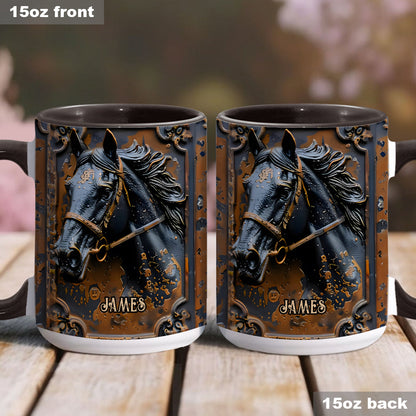 Beautiful Horse - Personalized Horse Accent Mug