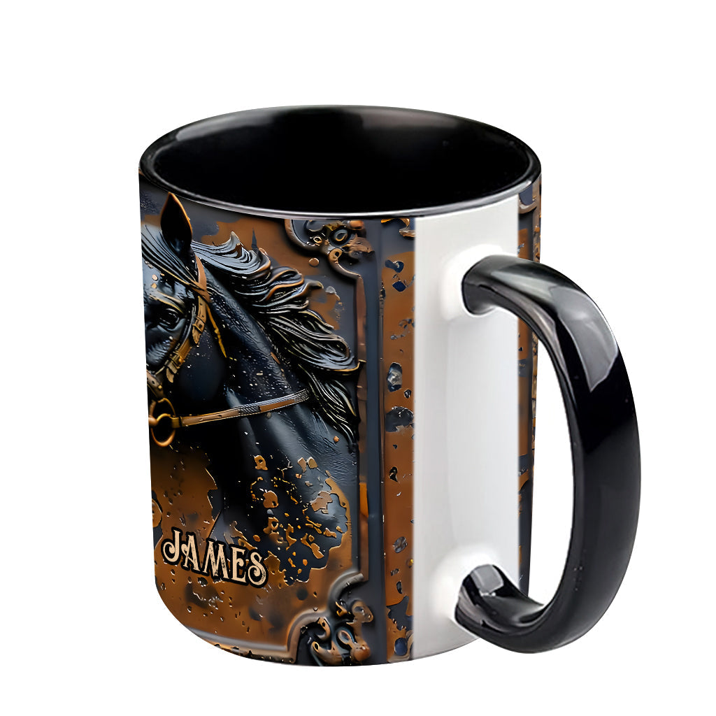 Beautiful Horse - Personalized Horse Accent Mug