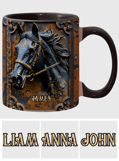 Beautiful Horse - Personalized Horse Accent Mug