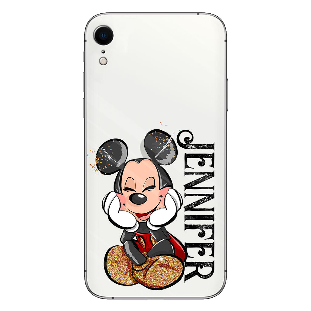 Best Day Ever - Personalized Mouse Clear Phone Case