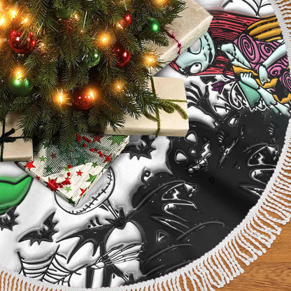Any Name - Personalized Nightmare Tree Skirt