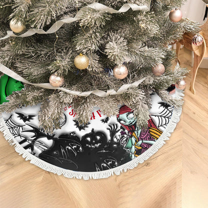 Any Name - Personalized Nightmare Tree Skirt