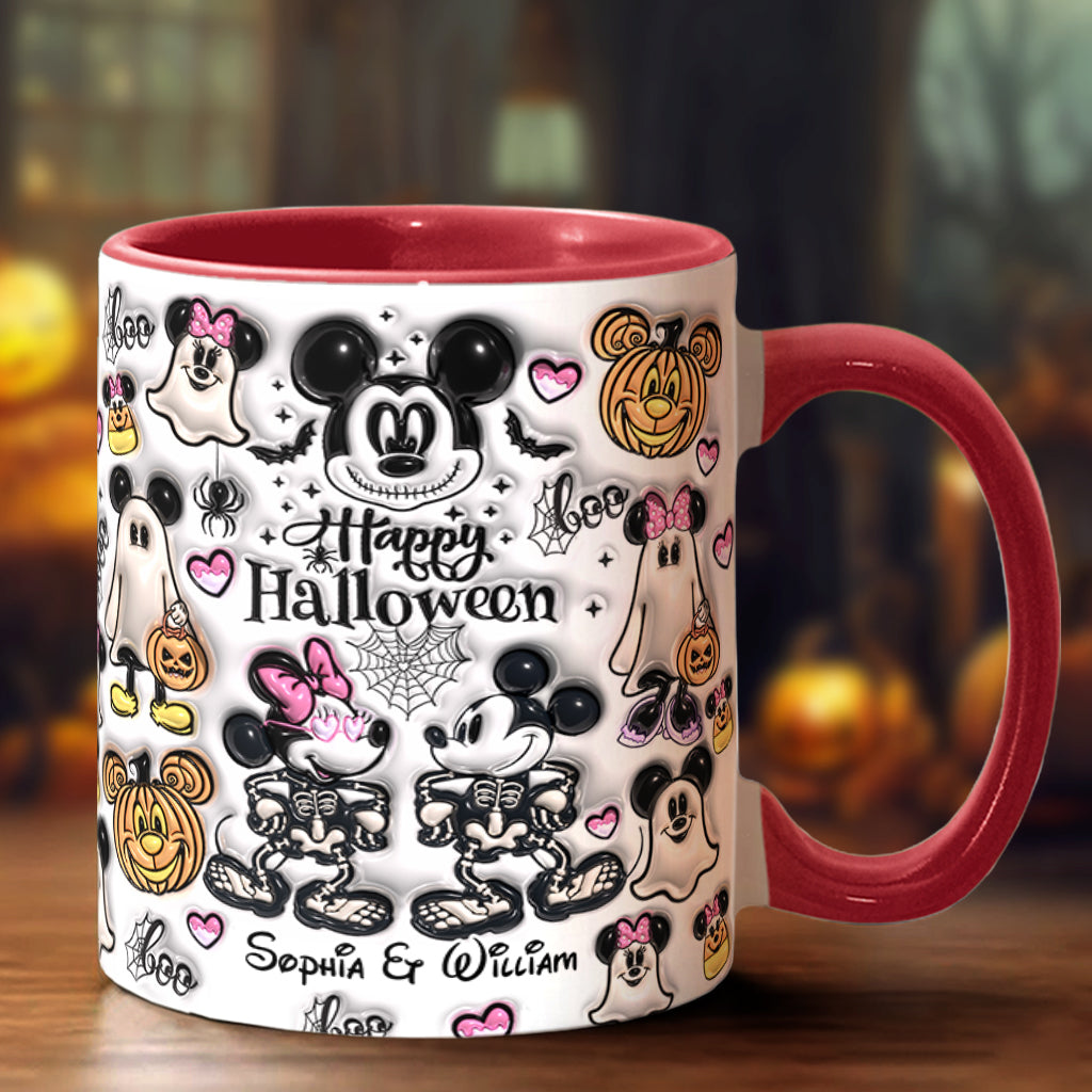 Happy Halloween - Personalized Mouse Accent Mug