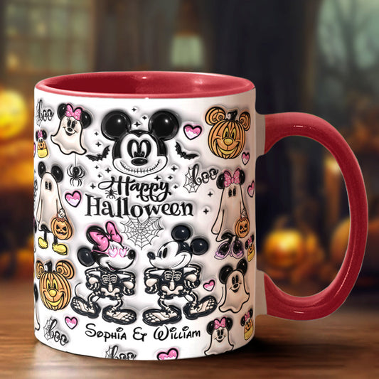 Happy Halloween - Personalized Mouse Accent Mug
