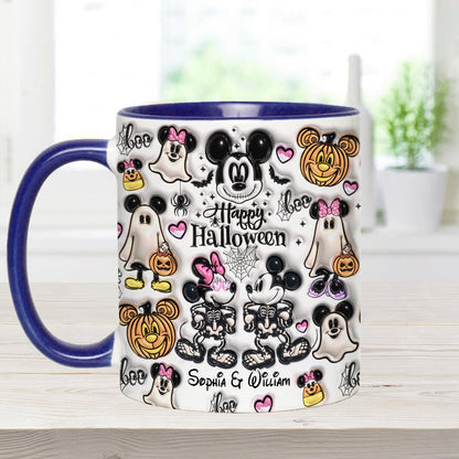 Happy Halloween - Personalized Mouse Accent Mug