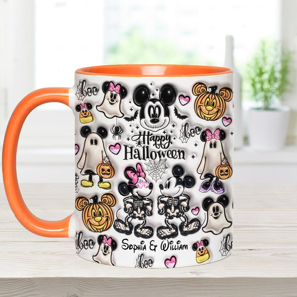 Happy Halloween - Personalized Mouse Accent Mug