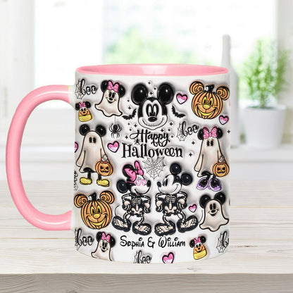 Happy Halloween - Personalized Mouse Accent Mug