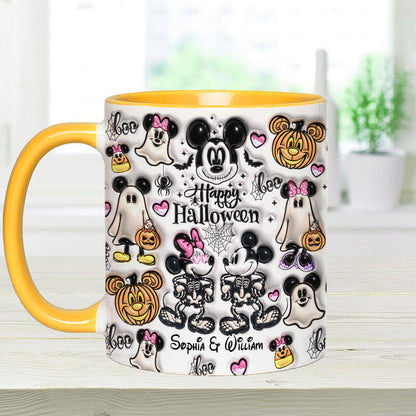 Happy Halloween - Personalized Mouse Accent Mug