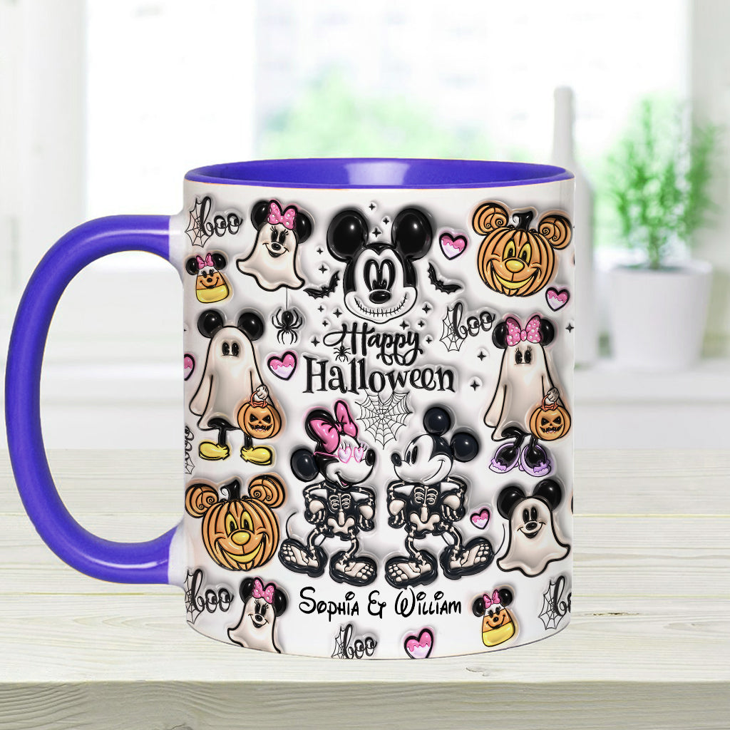 Happy Halloween - Personalized Mouse Accent Mug