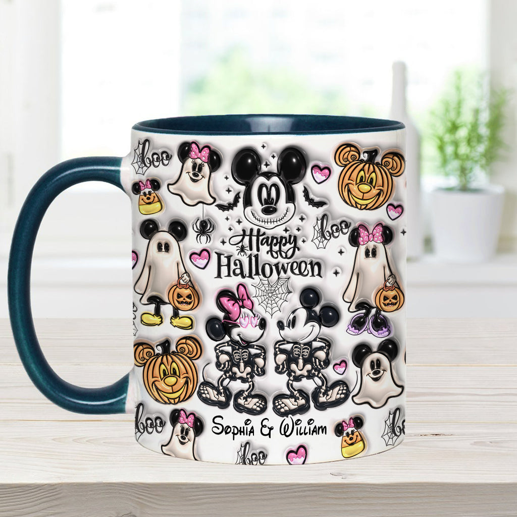 Happy Halloween - Personalized Mouse Accent Mug