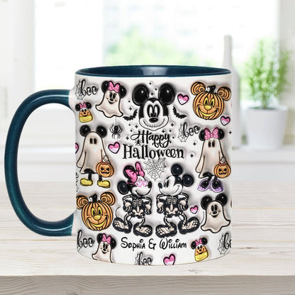 Happy Halloween - Personalized Mouse Accent Mug