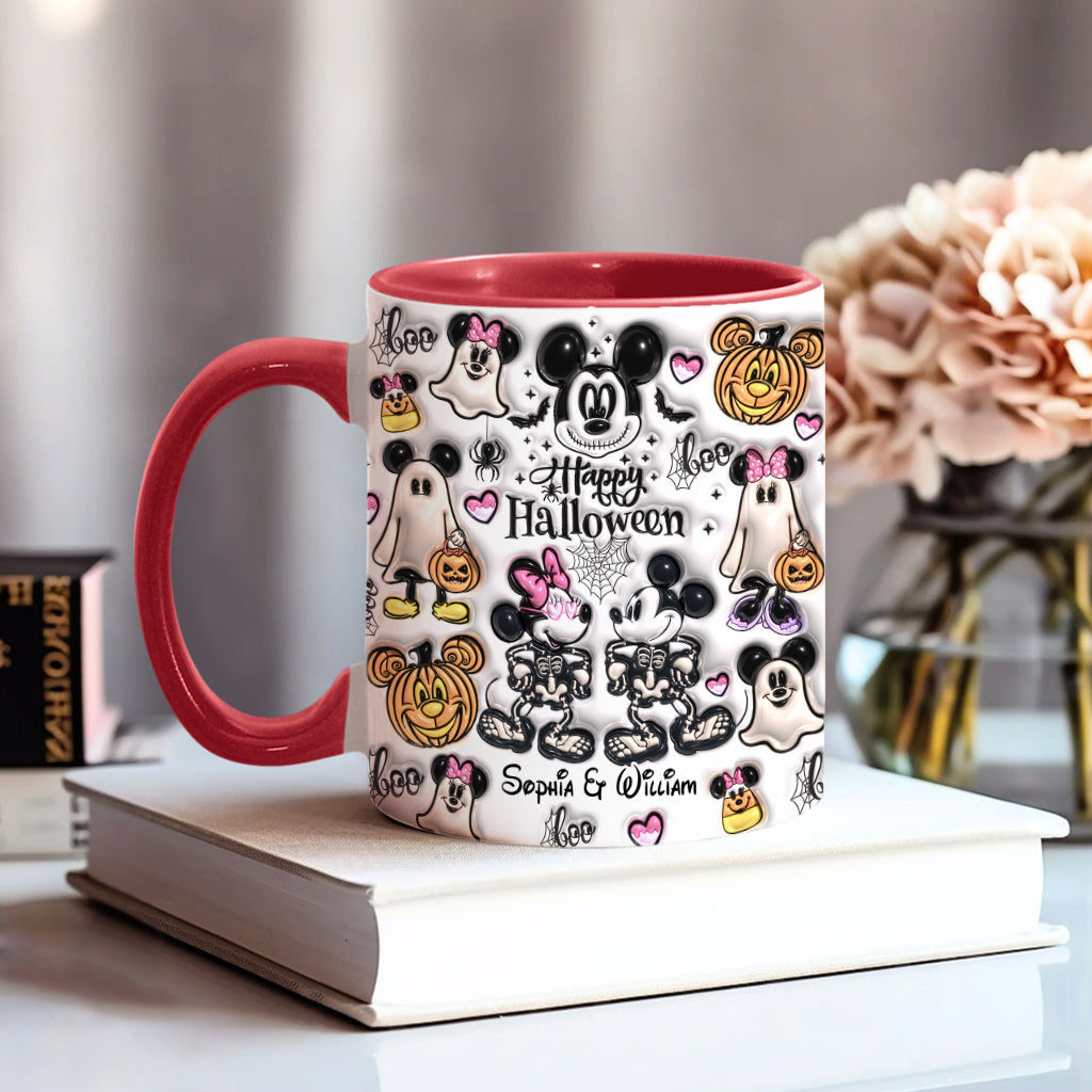Happy Halloween - Personalized Mouse Accent Mug