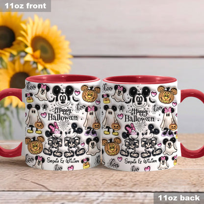 Happy Halloween - Personalized Mouse Accent Mug