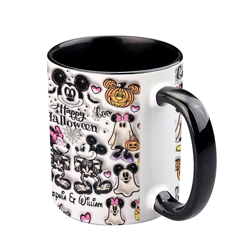 Happy Halloween - Personalized Mouse Accent Mug