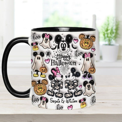 Happy Halloween - Personalized Mouse Accent Mug
