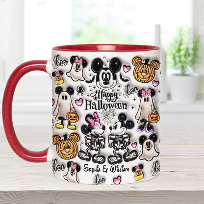 Happy Halloween - Personalized Mouse Accent Mug