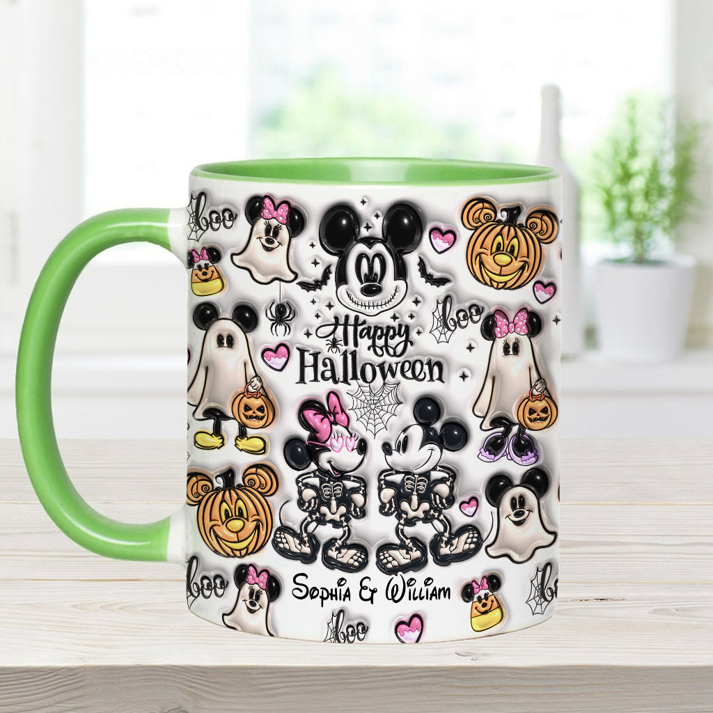 Happy Halloween - Personalized Mouse Accent Mug
