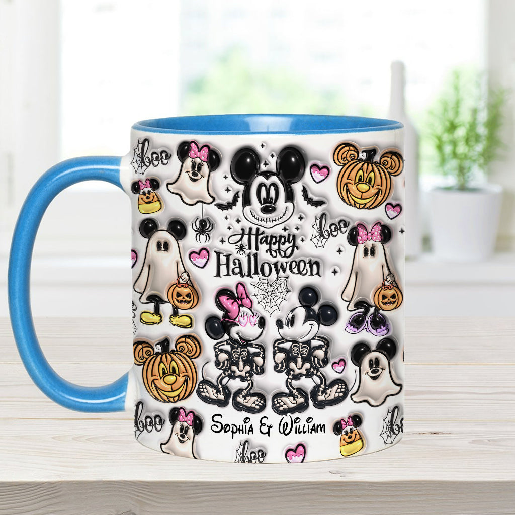 Happy Halloween - Personalized Mouse Accent Mug