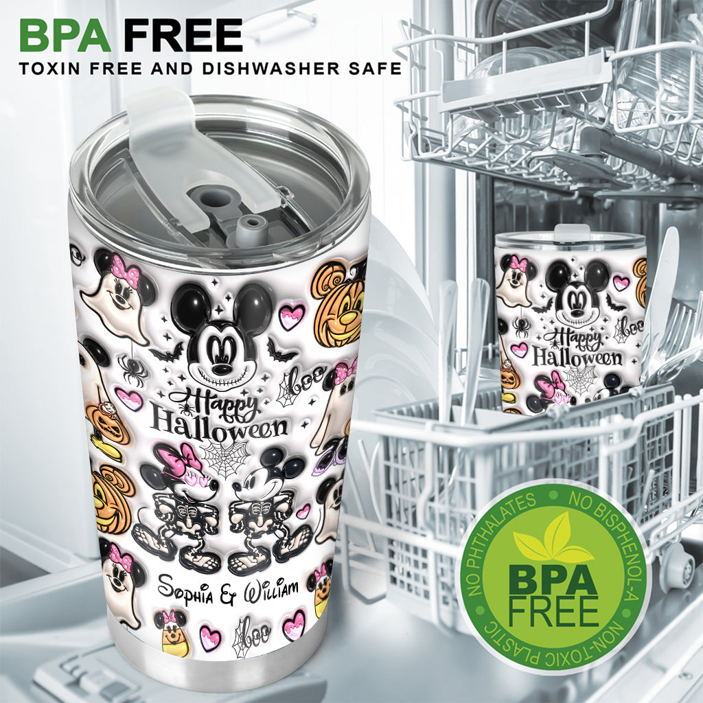Happy Halloween - Personalized Mouse Tumbler