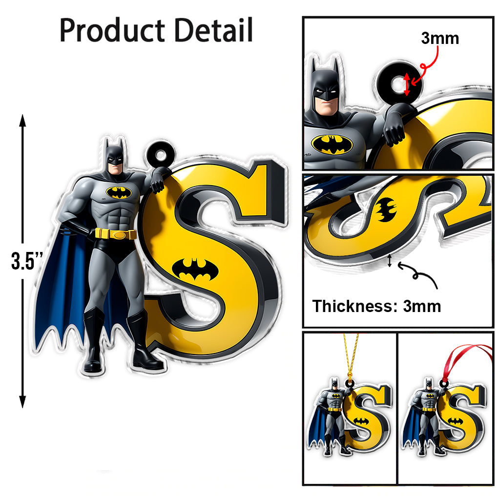 Super Boy - Personalized Kid Ornament