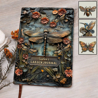Garden Journal - Personalized Gardening Leather Journal
