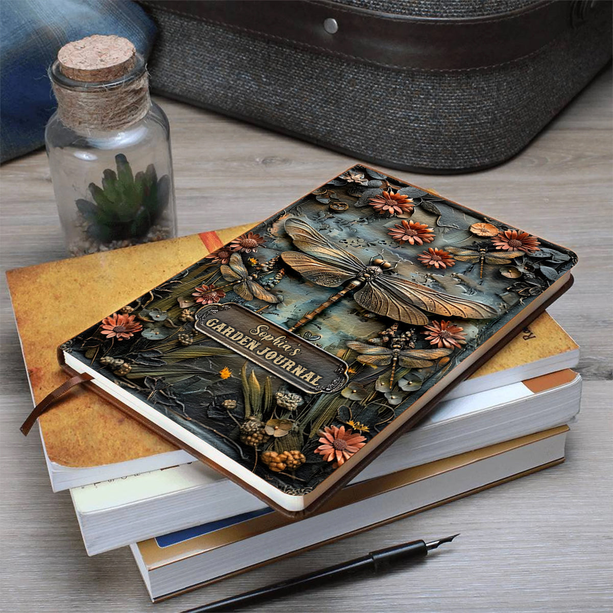Garden Journal - Personalized Gardening Leather Journal