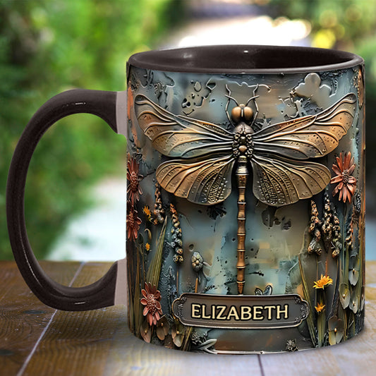 Green Lady - Personalized Gardening Accent Mug