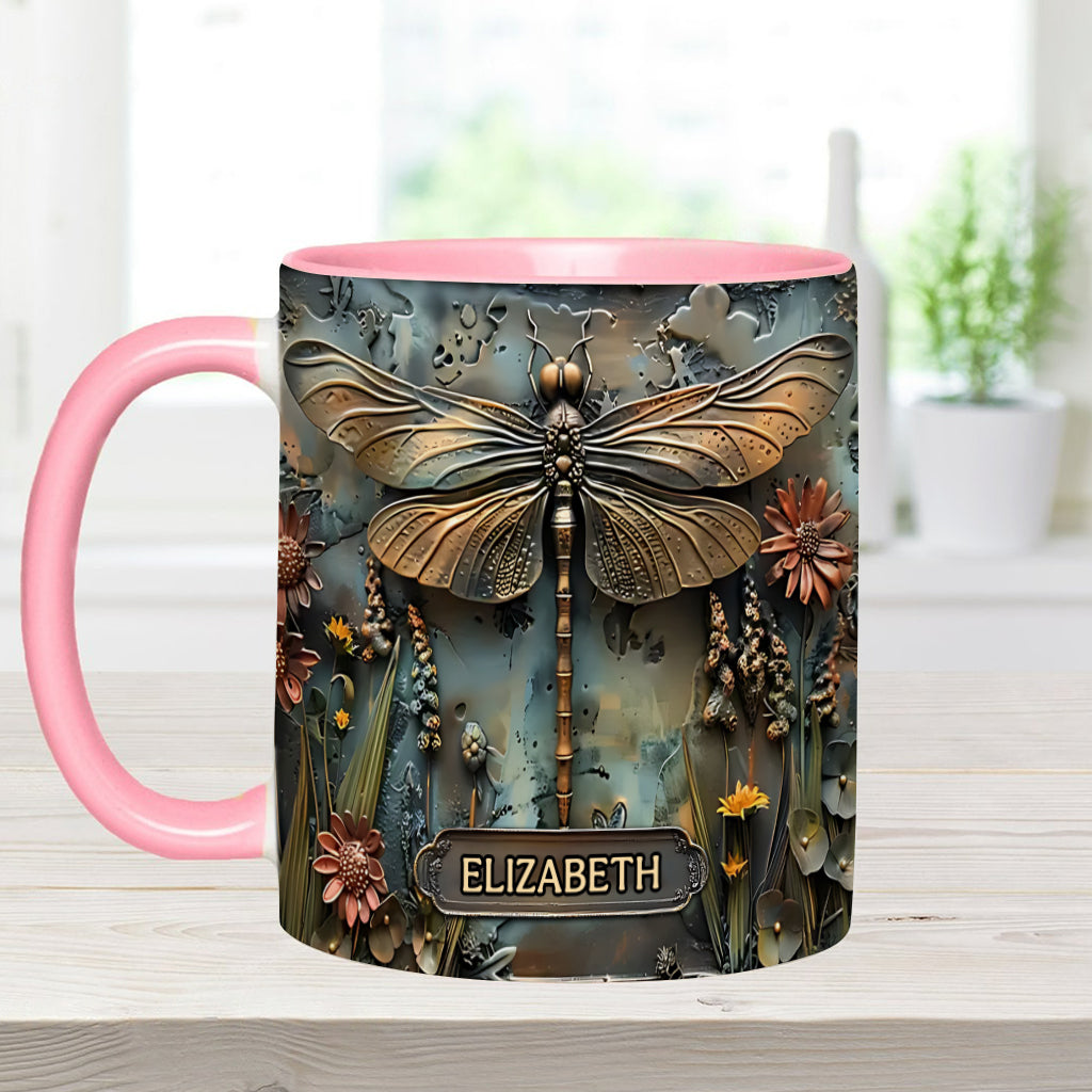 Green Lady - Personalized Gardening Accent Mug