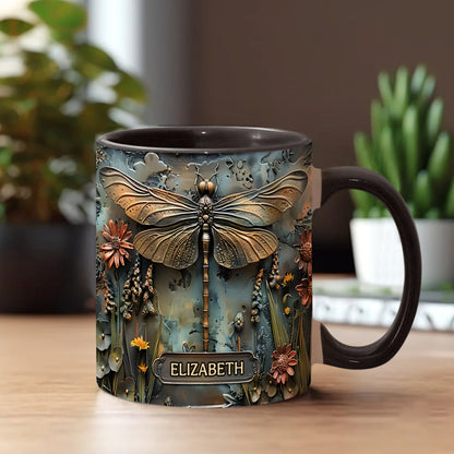 Green Lady - Personalized Gardening Accent Mug