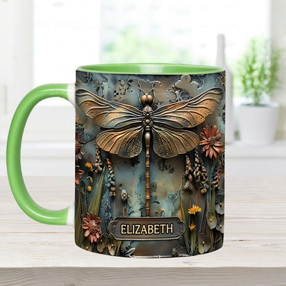 Green Lady - Personalized Gardening Accent Mug
