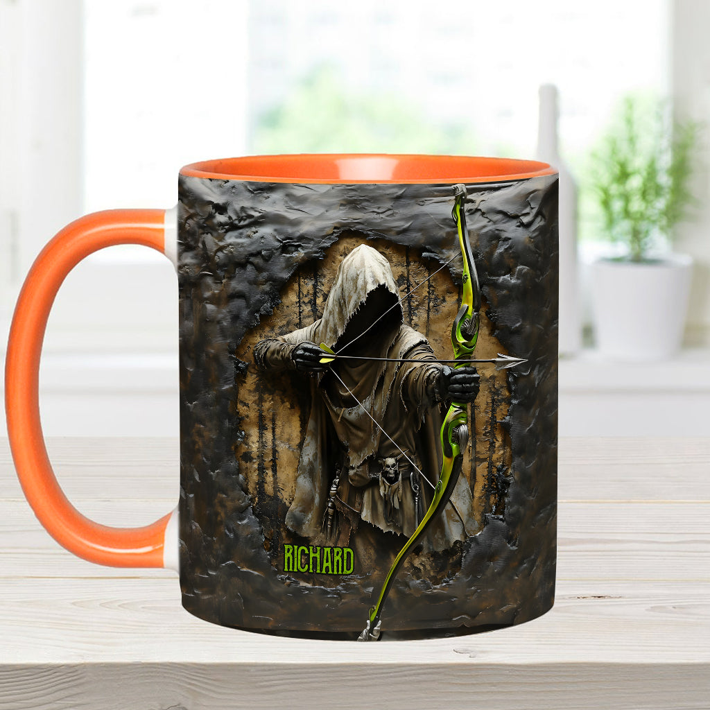 Bow Reaper - Personalized Hunting Accent Mug