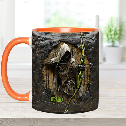 Bow Reaper - Personalized Hunting Accent Mug