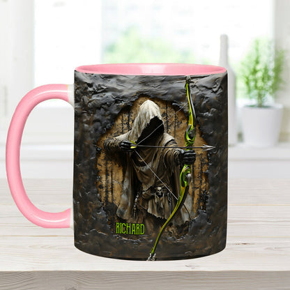 Bow Reaper - Personalized Hunting Accent Mug