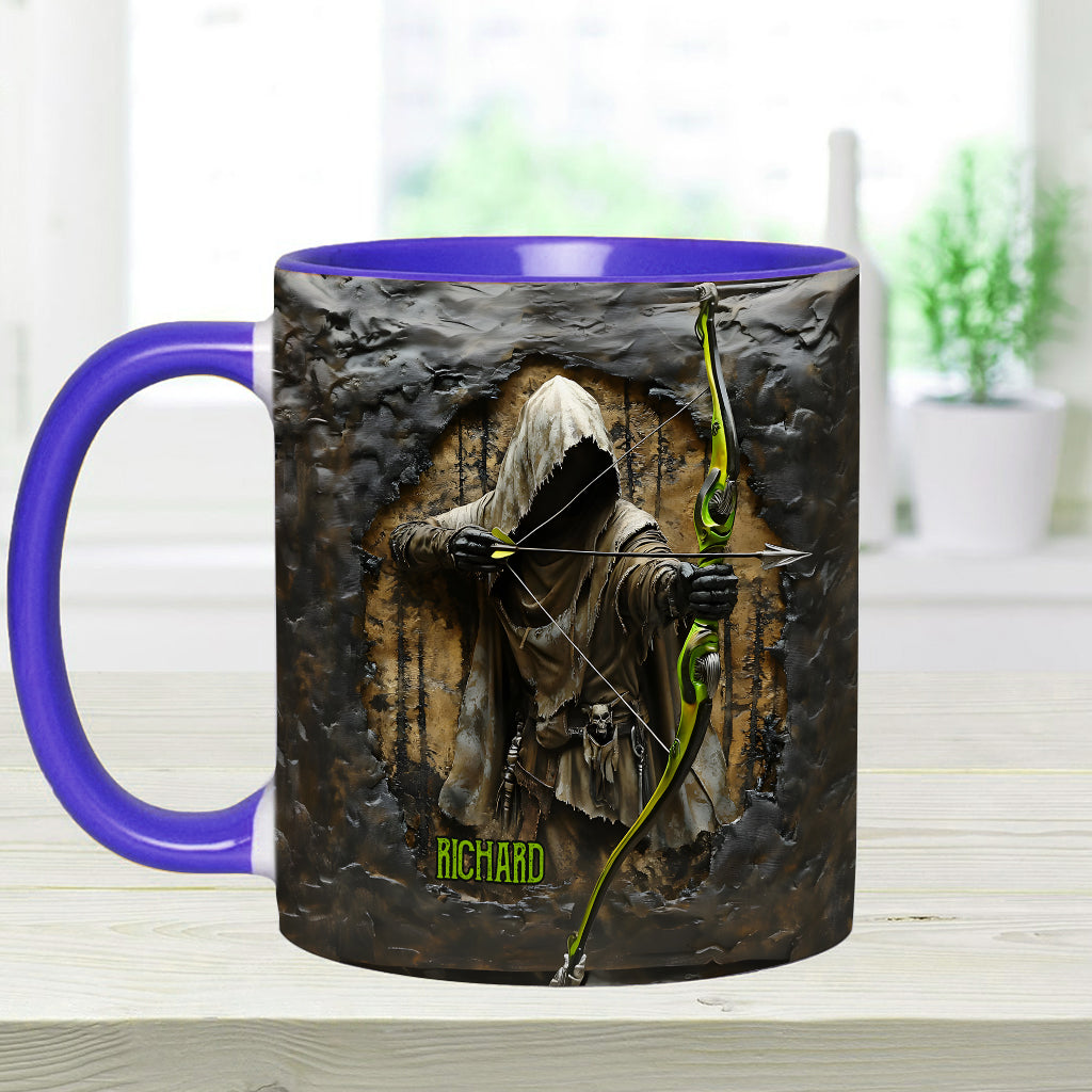 Bow Reaper - Personalized Hunting Accent Mug