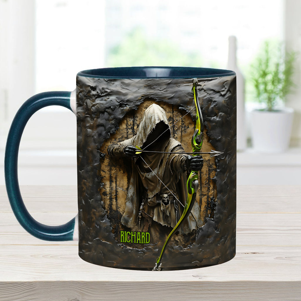 Bow Reaper - Personalized Hunting Accent Mug