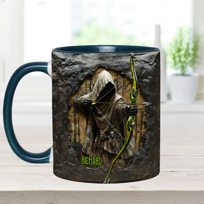 Bow Reaper - Personalized Hunting Accent Mug