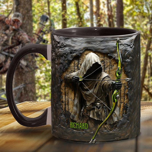 Bow Reaper - Personalized Hunting Accent Mug