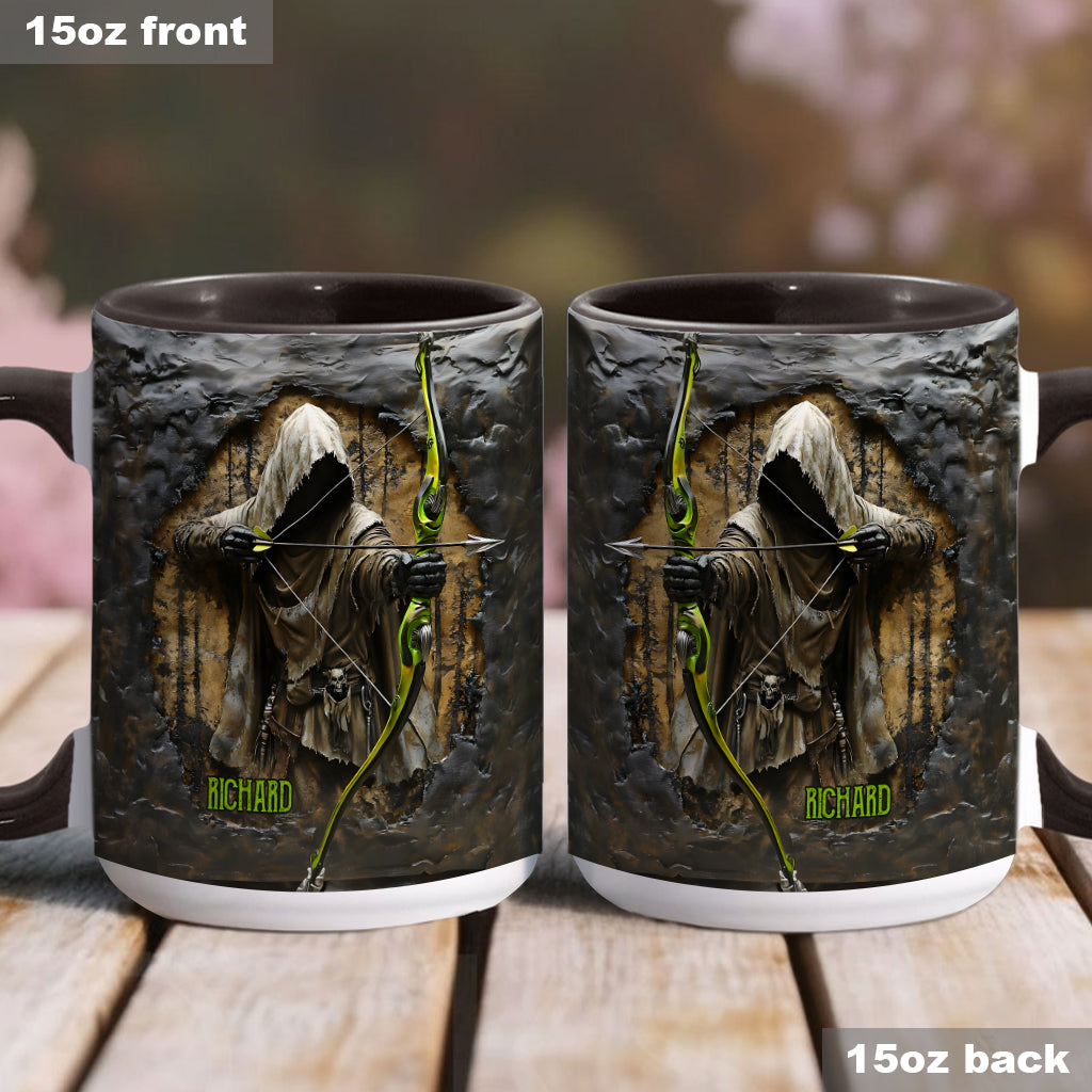 Bow Reaper - Personalized Hunting Accent Mug
