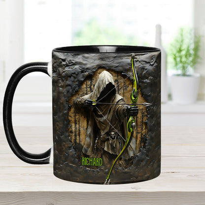 Bow Reaper - Personalized Hunting Accent Mug