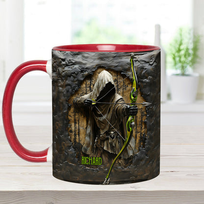 Bow Reaper - Personalized Hunting Accent Mug