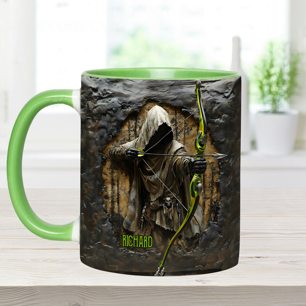 Bow Reaper - Personalized Hunting Accent Mug